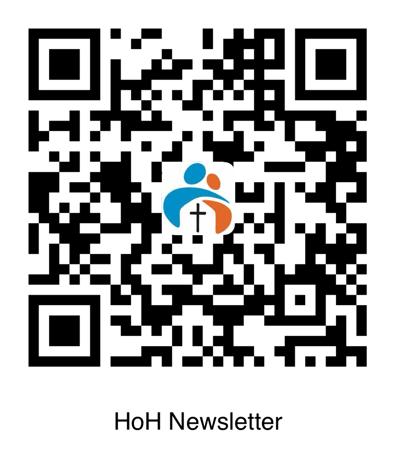HOH Newsletter QR Scan the code to sign up to receive our latest newsletters